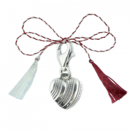 Pandantive - Martisor Pandantiv argint carabina Inimioara 6030155 Dras