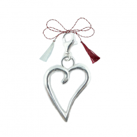 Toate produsele - Martisor Pandantiv argint carabina Inimioara 6046307 Dras