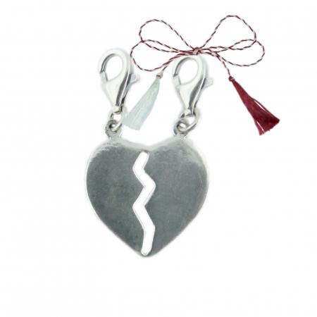 Pandantive - Martisor Pandantiv argint carabina Inimioara 6047230 Dras
