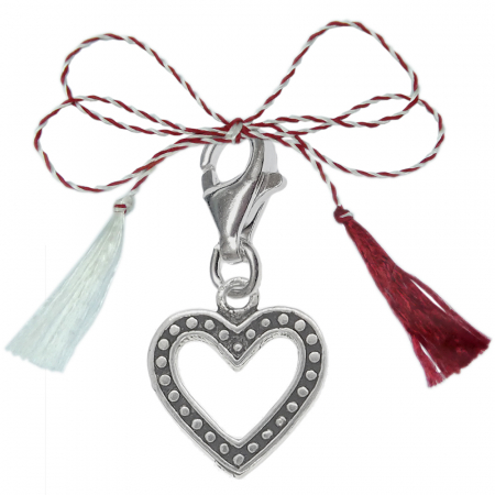 Pandantive - Martisor Pandantiv argint carabina Inimioara 9565190 Dras