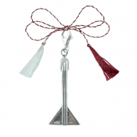 Toate produsele - Martisor Pandantiv argint carabina Instrument muzical Balalaika 6109380 Dras