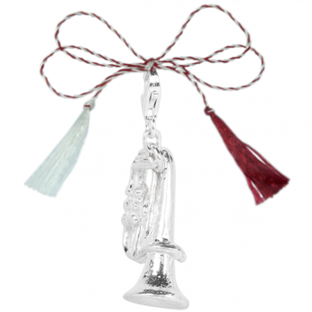 Toate produsele - Martisor Pandantiv argint carabina Instrument muzical Eufoniu 6113350 Dras