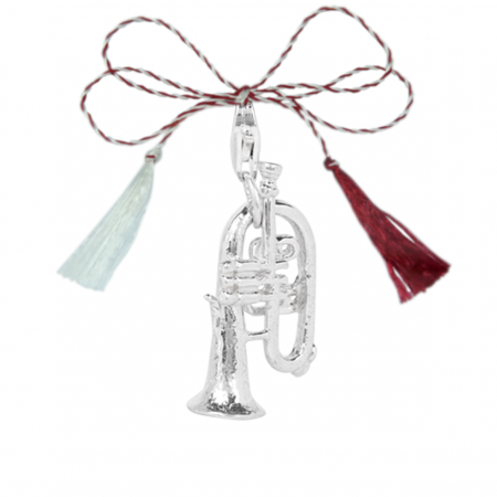 Toate produsele - Martisor Pandantiv argint carabina Instrument muzical Flugelhorn 6115340 Dras