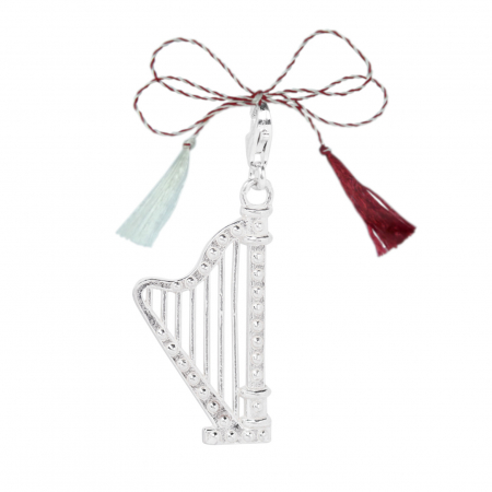 Pandantive - Martisor Pandantiv argint carabina Instrument muzical Harpa 6597690 Dras