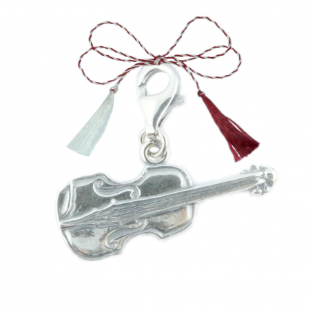 Pandantive - Martisor Pandantiv argint carabina Instrument muzical Vioara 6123265 Dras