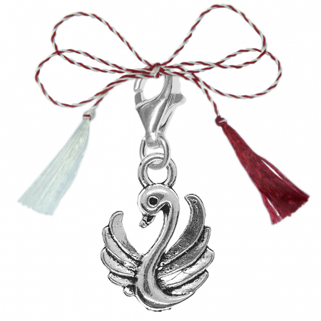 Pandantive - Martisor Pandantiv argint carabina Lebada 9704230 Dras