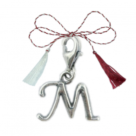Pandantive - Martisor Pandantiv argint carabina Litera M 9256150 Dras