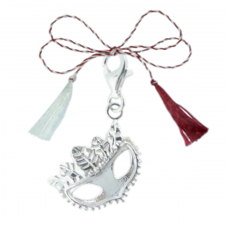 Pandantive - Martisor Pandantiv argint carabina Masca bal mascat 8980250 Dras