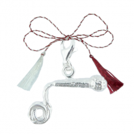 Pandantive - Martisor Pandantiv argint carabina Microfon 6098275 Dras