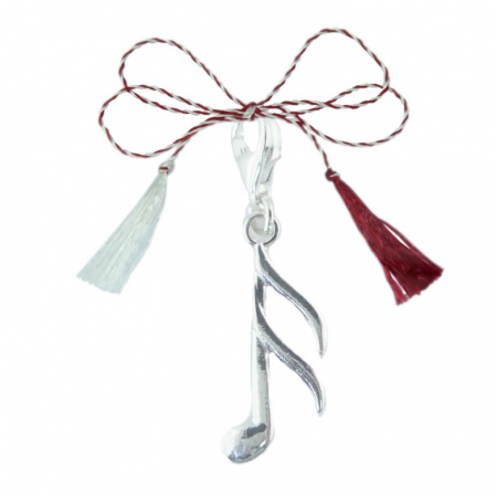 Pandantive - Martisor Pandantiv argint carabina Nota muzicala 6586180 Dras