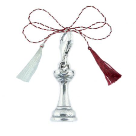 Toate produsele - Martisor Pandantiv argint carabina Piesa sah Tura 9251325 Dras