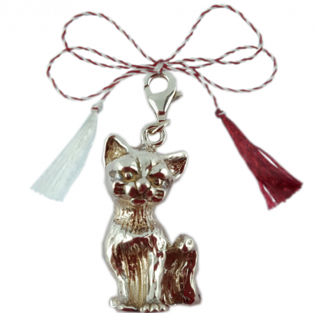 Toate produsele - Martisor Pandantiv argint carabina Pisica 60581040 Dras