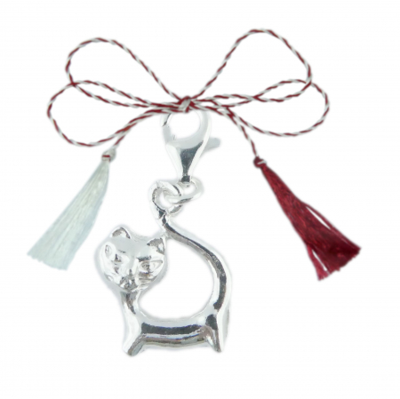 Pandantive - Martisor Pandantiv argint carabina Pisica 6213310 Dras