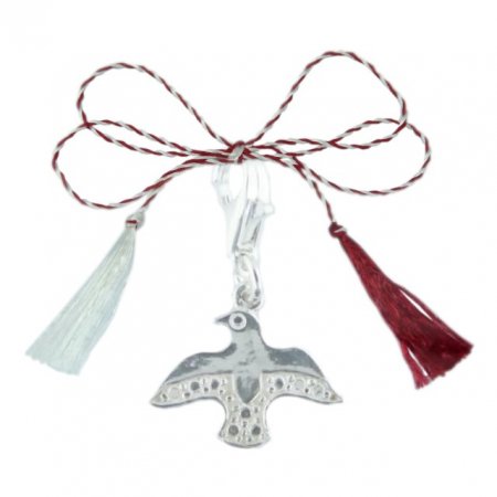 Pandantive - Martisor Pandantiv argint carabina Porumbel 9203110 Dras