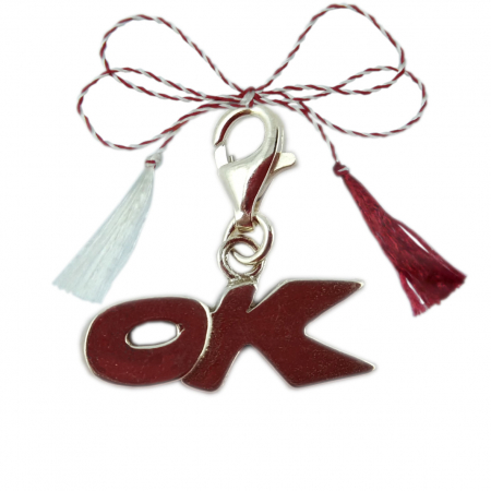 Pandantive - Martisor Pandantiv argint carabina text OK 6013260 Dras