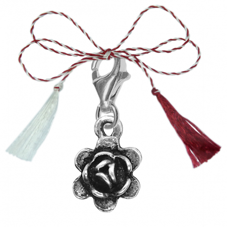 Pandantive - Martisor Pandantiv argint carabina Trandafir 1010226 Dras