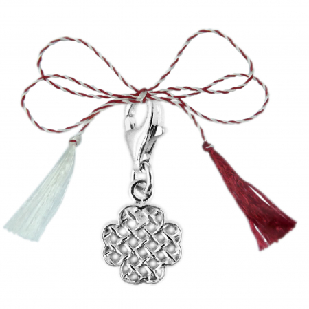 Pandantive - Martisor Pandantiv argint carabina Trifoi 6888100 Dras