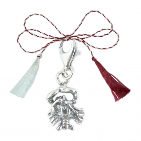 Pandantive - Martisor Pandantiv argint carabina zodie Rac zodiac european 9246110 Dras