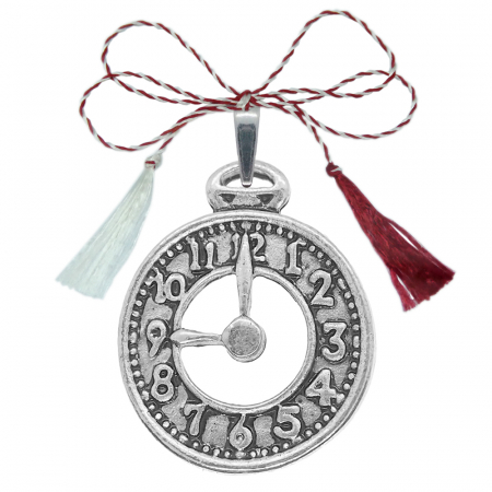 Pandantive - Martisor Pandantiv argint Ceas 9585405 Dras