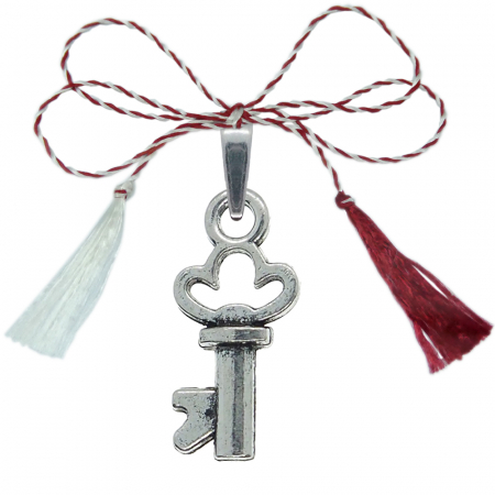 Pandantive - Martisor Pandantiv argint Cheie 9600115 Dras