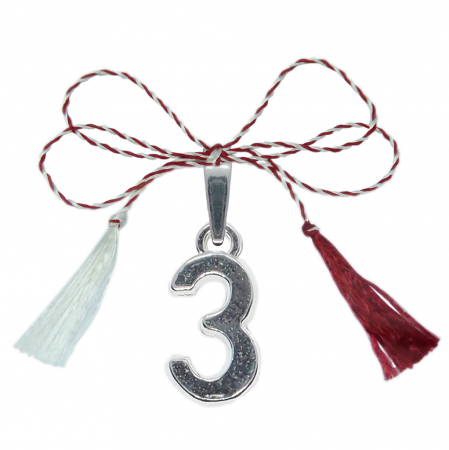 Pandantive - Martisor Pandantiv argint Cifra 3 9523140 Dras