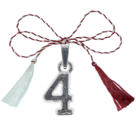 Pandantive - Martisor Pandantiv argint Cifra 4 9524140 Dras