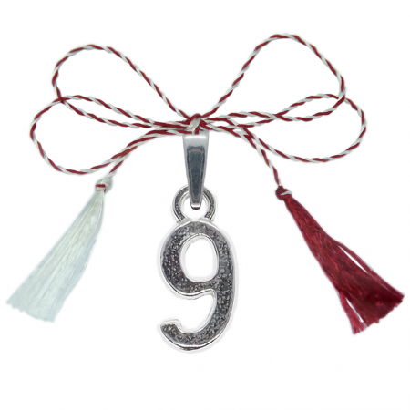 Pandantive - Martisor Pandantiv argint Cifra 9 9529140 Dras
