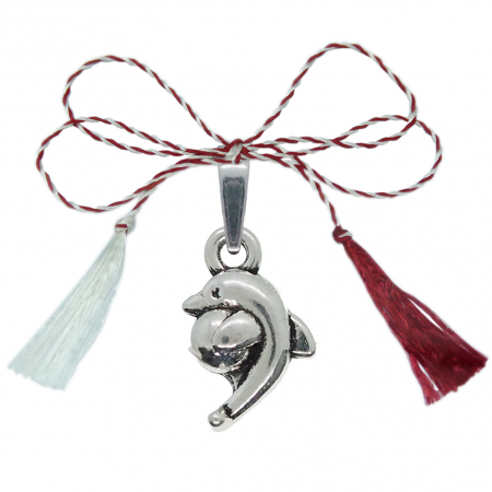 Pandantive - Martisor Pandantiv argint Delfin cu minge 9875195 Dras