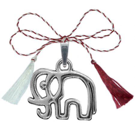 Pandantive - Martisor Pandantiv argint Elefant 9708185 Dras