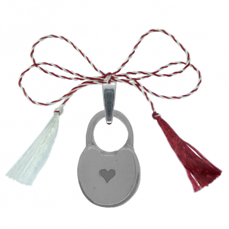 Pandantive - Martisor Pandantiv argint Lacat inima 6560185 Dras
