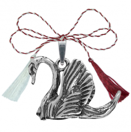 Toate produsele - Martisor Pandantiv argint Lebada 6357515 Dras
