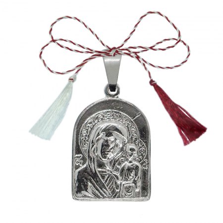 Pandantive - Martisor Pandantiv argint medalion Maica Domnului 4218400 Dras