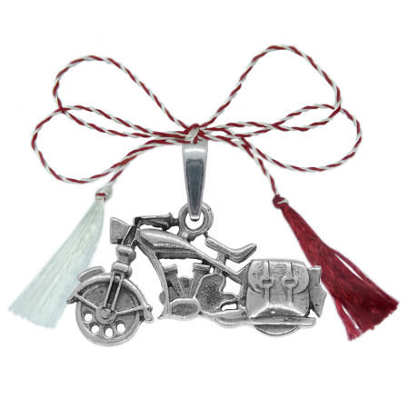Pandantive - Martisor Pandantiv argint Motocicleta 6443305 Dras