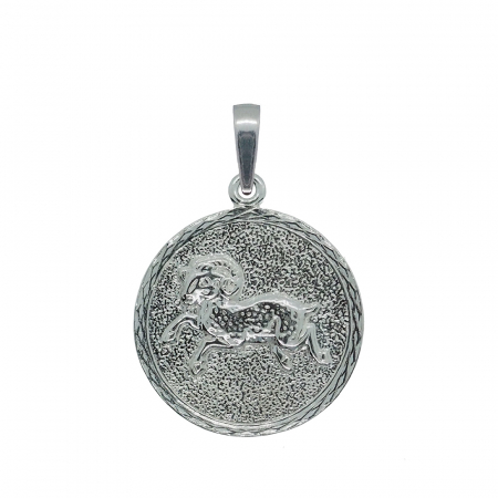 Pandantive din argint cu zodiace: - Medalion argint zodie Berbec zodiac european 4202300 Dras