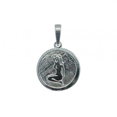 Pandantive din argint cu zodiace: - Medalion argint zodie Fecioara zodiac european 4201200 Dras