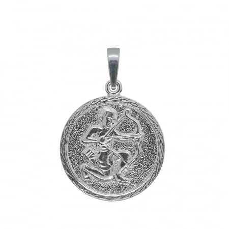 Pandantive din argint cu zodiace: - Medalion argint zodie Sagetator zodiac european 4202300 Dras