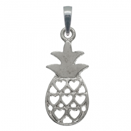 Cu fructe - Pandantiv argint Ananas Inimioare 9988185 Dras