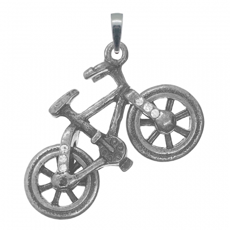 Ciclism - Pandantiv argint Bicicleta 6576985 Dras
