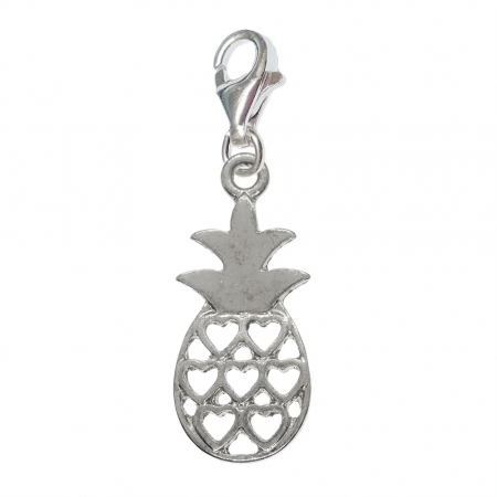 Cu fructe - Pandantiv argint carabina Ananas Inimioare 9988230 Dras