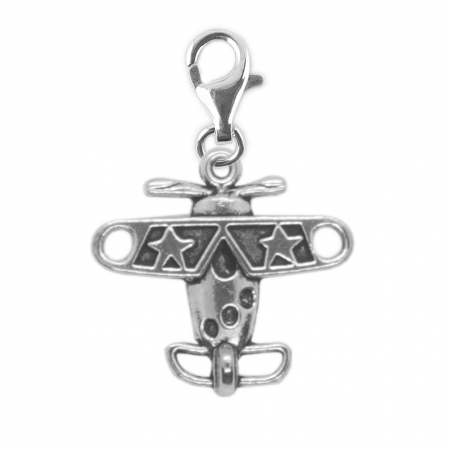 Pandantive din argint cu tematica sportiva: - Pandantiv argint carabina Avion 9490250 Dras