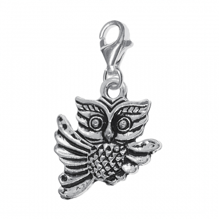 Pandantive din argint cu pasari: - Pandantiv argint carabina Bufnita 9700370 Dras