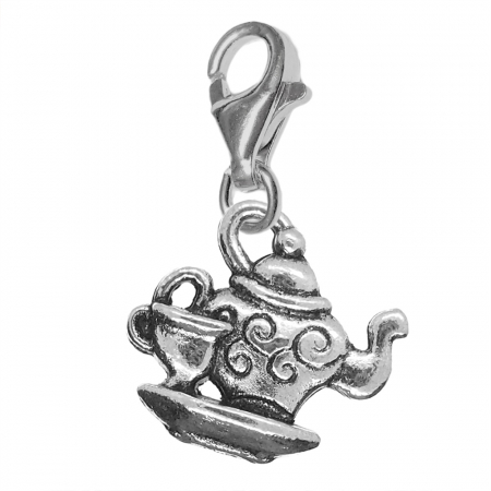 Pandantive din argint cu diverse motive - Pandantiv argint carabina Ceainic canita 9626280 Dras