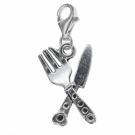 Bucatar - Pandantiv argint carabina Cutit furculita 9335230 Dras