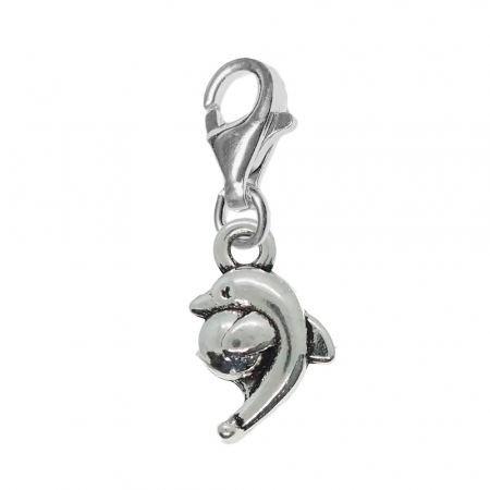 Cu pesti - Pandantiv argint carabina Delfin cu minge 9875240 Dras