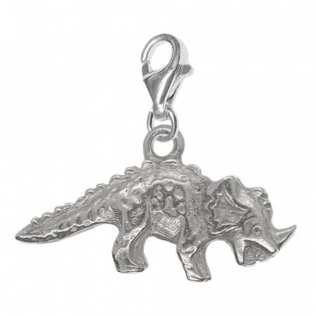 Cu animale salbatice - Pandantiv argint carabina Dinozaur 8830710 Dras