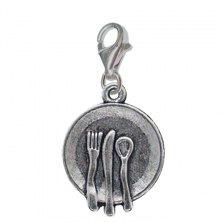 Bucatar - Pandantiv argint carabina Farfurie tacamuri 9329270 Dras