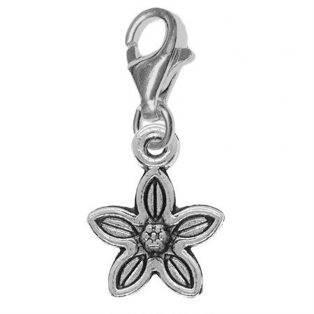Cu flori - Pandantiv argint carabina Floare 9882160 Dras