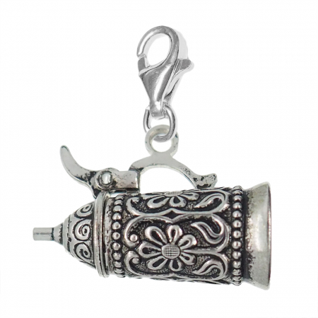 Pandantive din argint cu diverse motive - Pandantiv argint carabina Halba bere 9870380 Dras