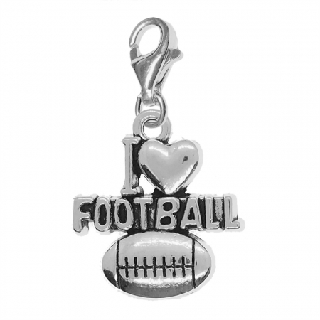 Fotbal - Pandantiv argint carabina I love football 9906330 Dras
