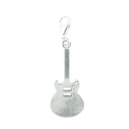Cu instrumente - Pandantiv argint carabina Instrument muzical Chitara 6110340 Dras
